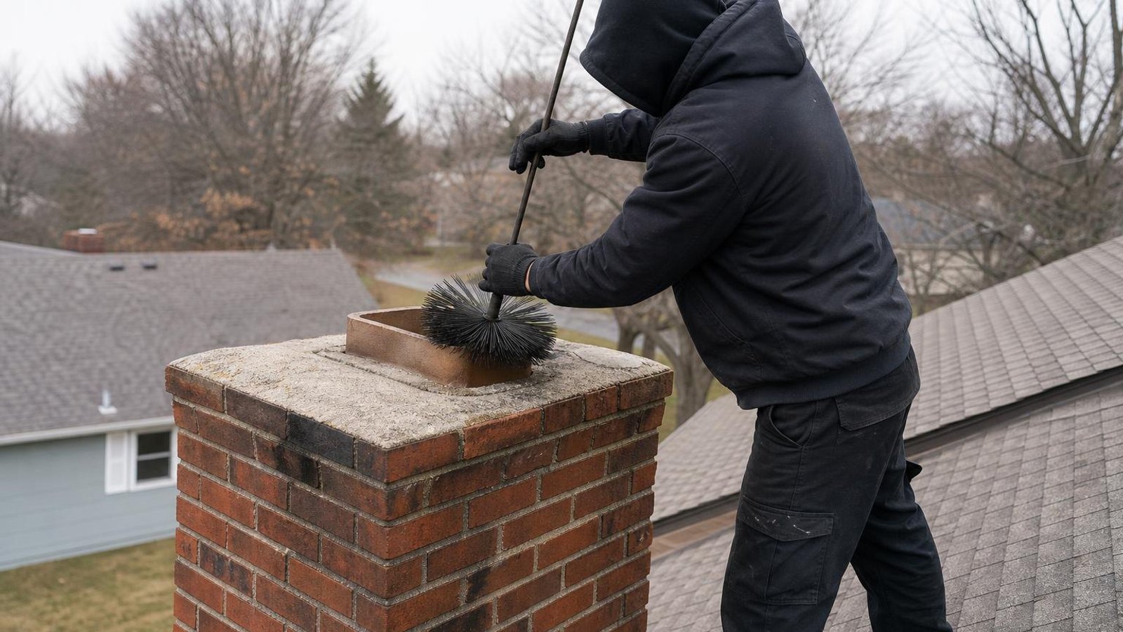 Practical chimney sweep & inspection in Overland Park
